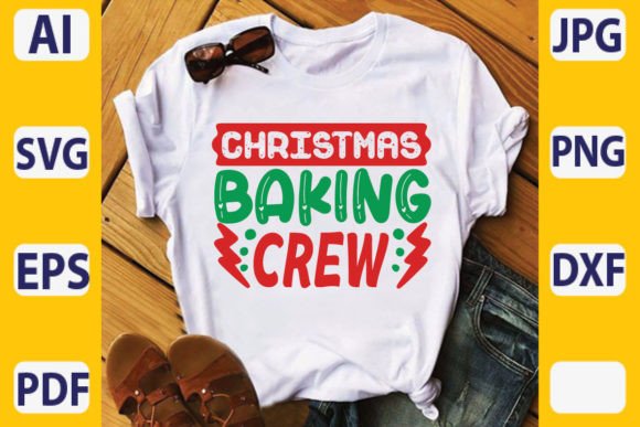 Chirstmas Baking Crew: Festive Print Templates for Local Brands