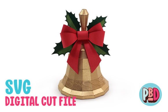 Christmas Bell 3D Papercraft Review for Holiday Branding