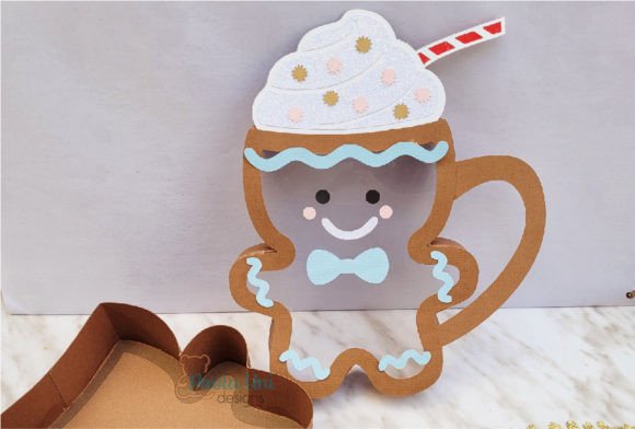 Cupcake Box English and Spanish for Christmas Designs