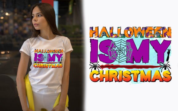 Halloween Sublimation Design for T-Shirt Designs