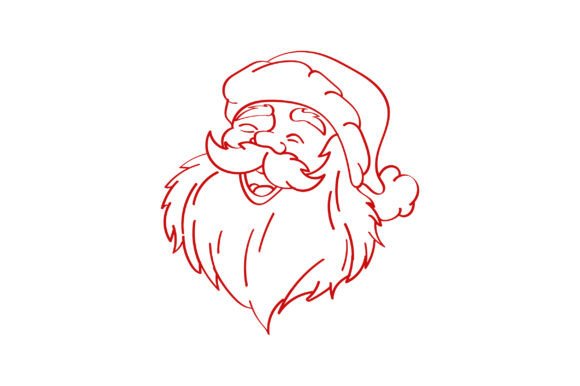Santa Claus Line Art: A Designer's Review for Christmas Content