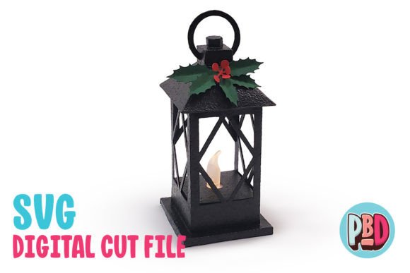 Tea Light Lantern Ornament 3D Papercraft for Christmas Content