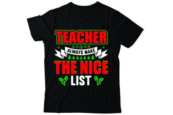 Teacher Always Make the Nice List Embroidery Review